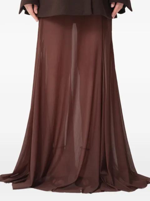 Saffron maxi skirt by CONCEPTO