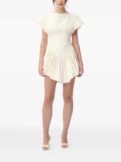Sundown draped mini dress by CONCEPTO