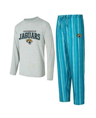 Men's 2-Piece Jacksonville Jaguars Petition Long Sleeve Top and Pants Sleep Set by CONCEPTS SPORT