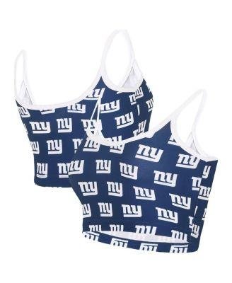 Women's Royal New York Giants Gauge Lounge Bralette by CONCEPTS SPORT