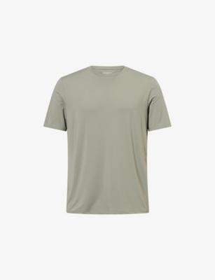 Aero Short-Sleeves Stretch-Woven T-Shirt by CONDITION