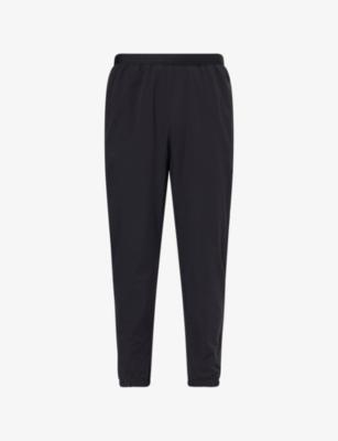 Elasticated-Cuffs Tapered-Leg Woven Jogging Bottoms by CONDITION