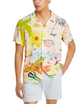 Tour Guide Printed Camp Shirt by CONEY ISLAND PICNIC