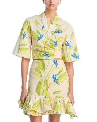 Miraflores Wrap Top by CONIGLIO PALM BEACH