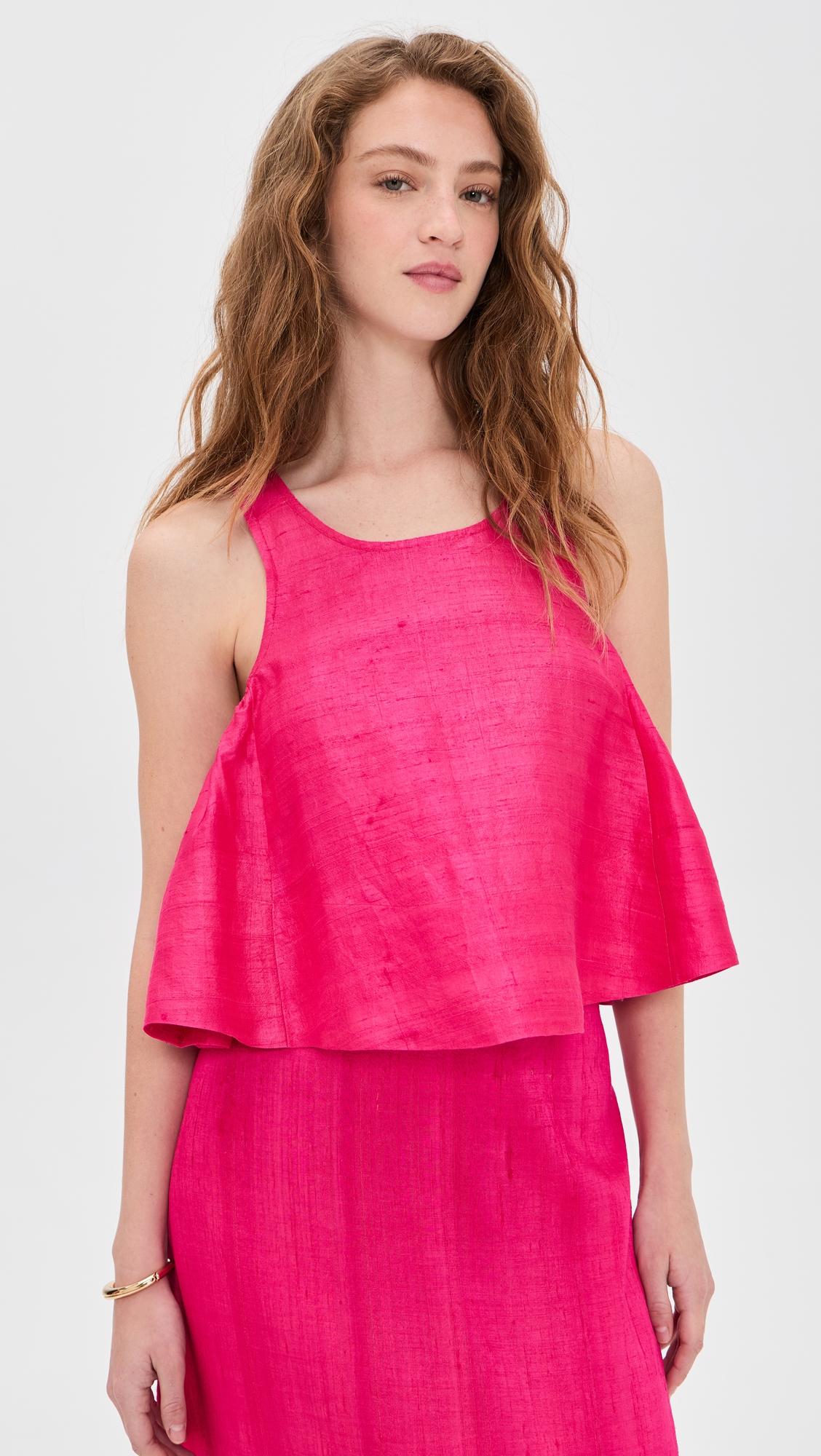 Shift Silk Tank Top by CONIGLIO PALM BEACH