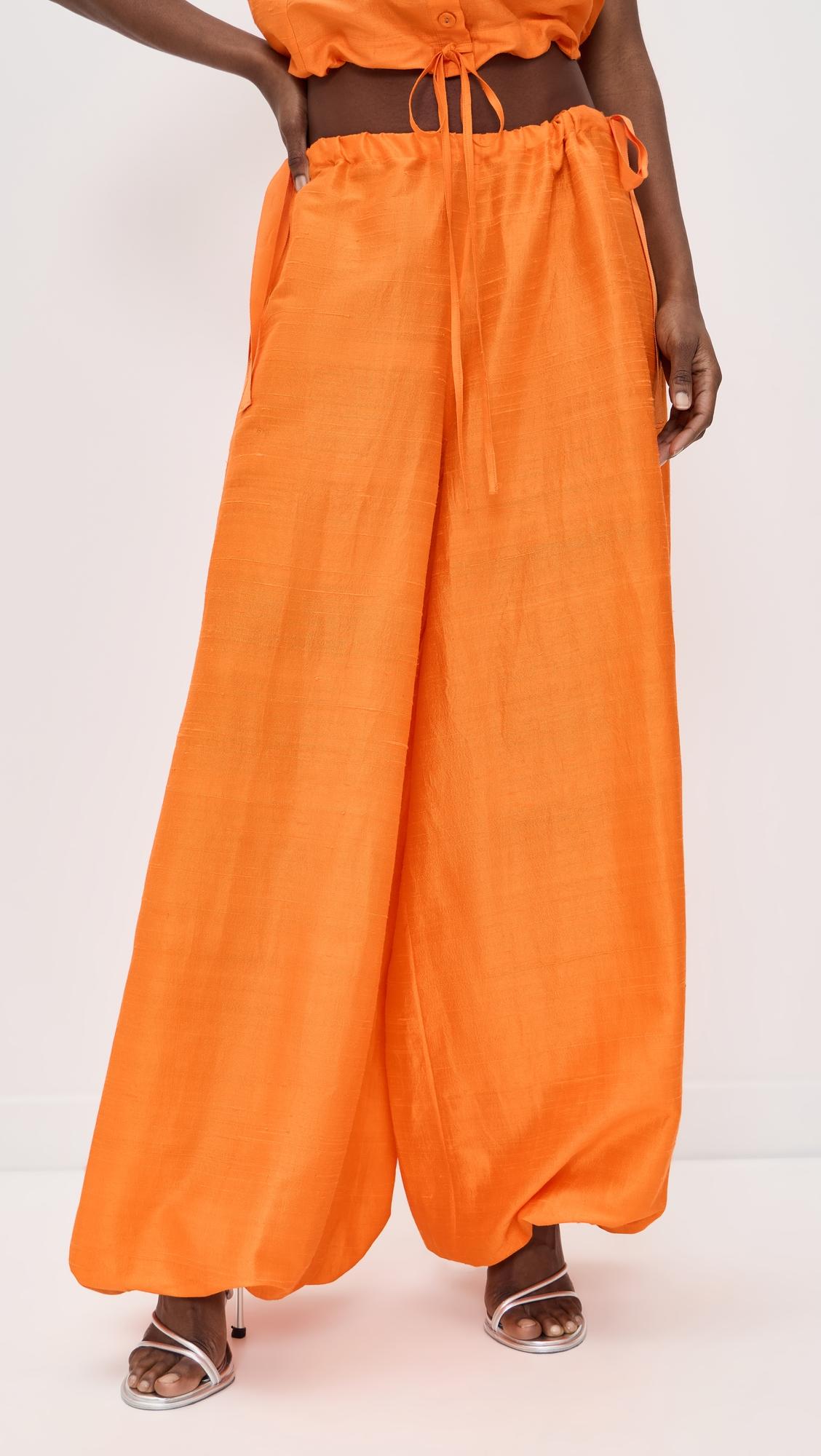 Silk Bubble Pants by CONIGLIO PALM BEACH