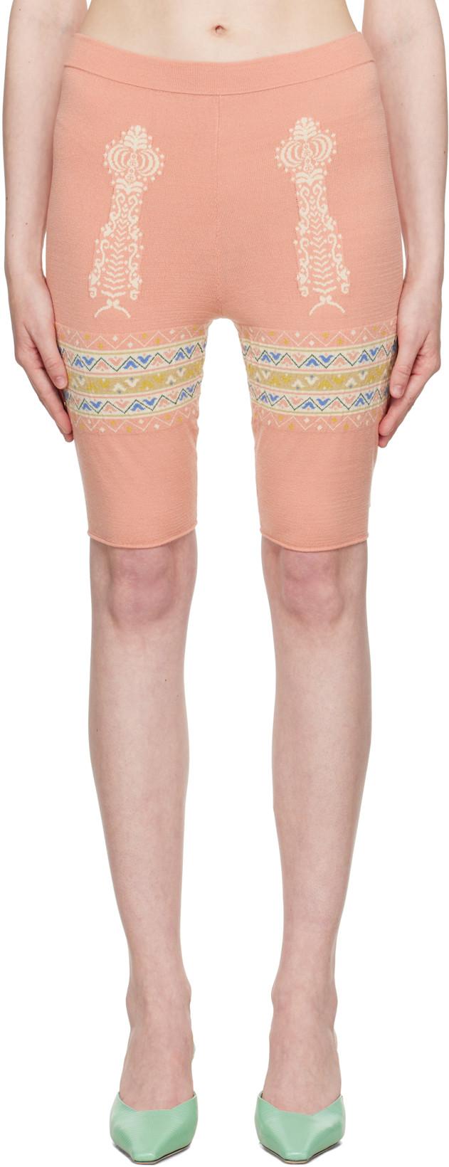Pink Bike Shorts by CONNER IVES
