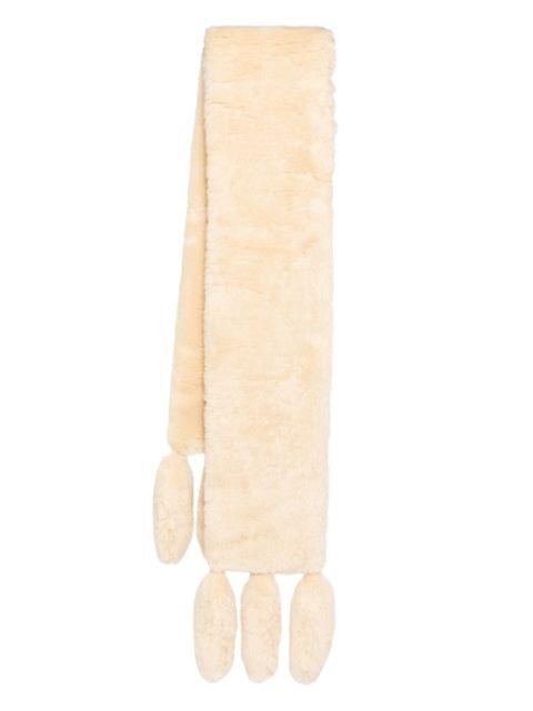 faux-fur stole by CONNER IVES