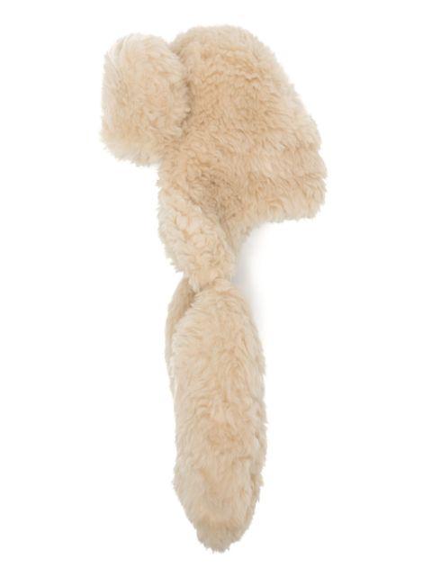 faux-fur trapper hat by CONNER IVES