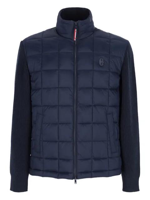 quilted knitted jacket by CONTE OF FLORENCE