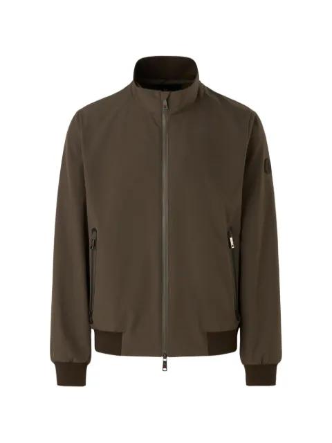 zip-up bomber jacket by CONTE OF FLORENCE