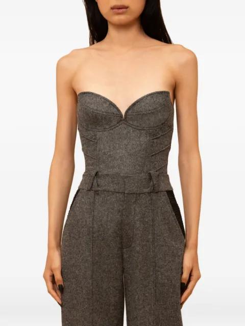 Aconitum strapless corset by CONTESSA MILLS