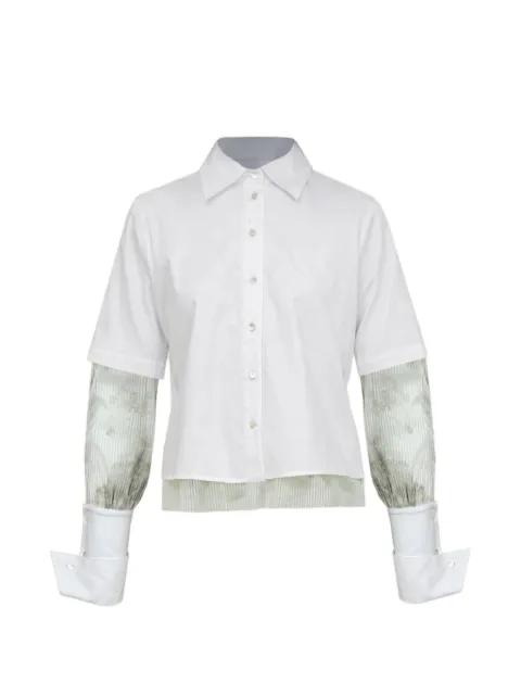 Aradia layered-sleeve shirt by CONTESSA MILLS