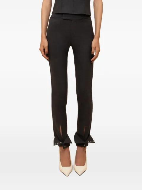 Cora button-cuff trousers by CONTESSA MILLS