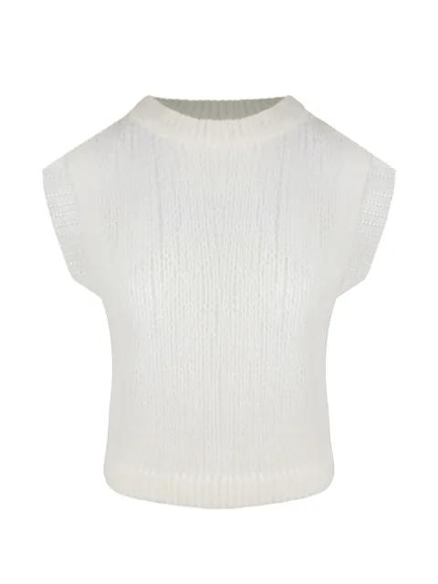 Laissez open-knit sweater by CONTESSA MILLS