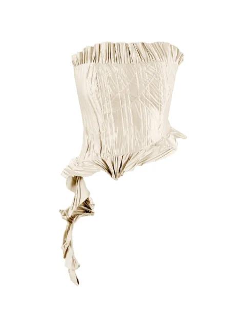 Le Fay ruffled pleated top by CONTESSA MILLS