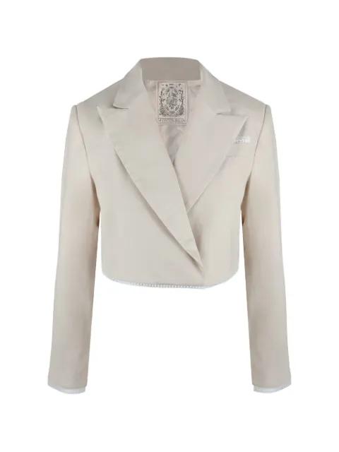Morgaine cropped blazer by CONTESSA MILLS