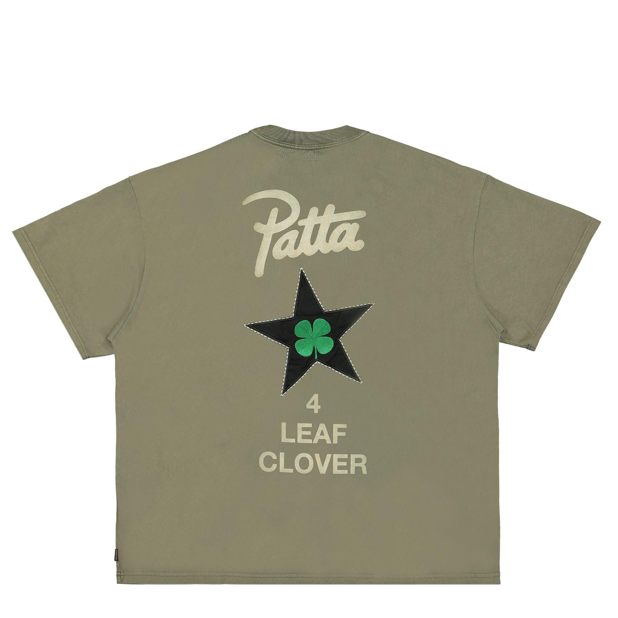 CONVERSE - Patta Four-Leaf Clover Short Sleeve T-Shirt - (Burnt Olive) by CONVERSE