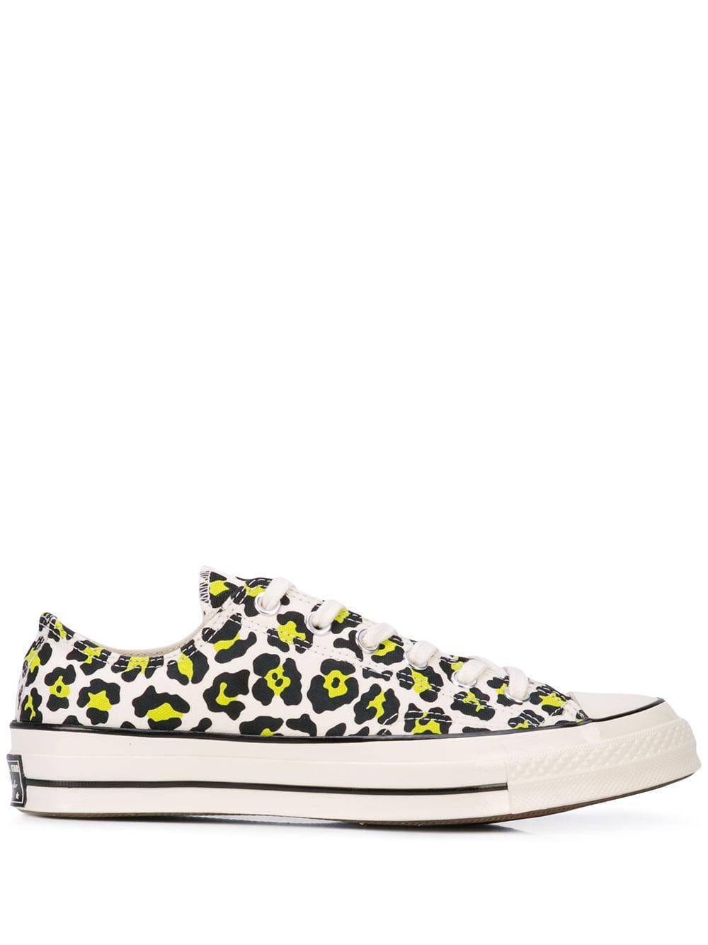 Chuck 70 OX "Neon Leopard" sneakers by CONVERSE