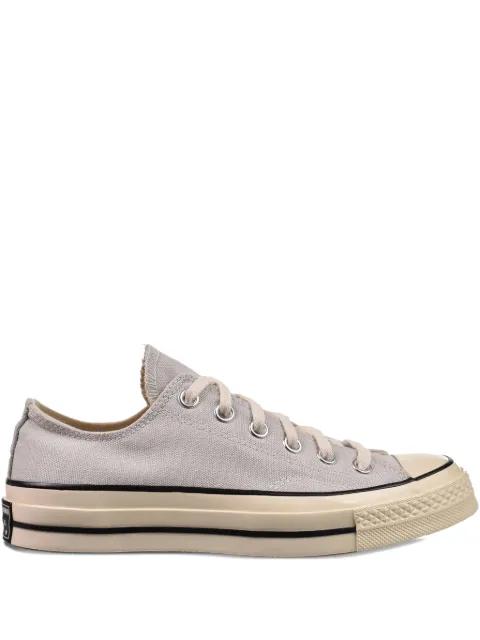 Chuck 70 Ox "Fossilized Egret Black" sneakers by CONVERSE