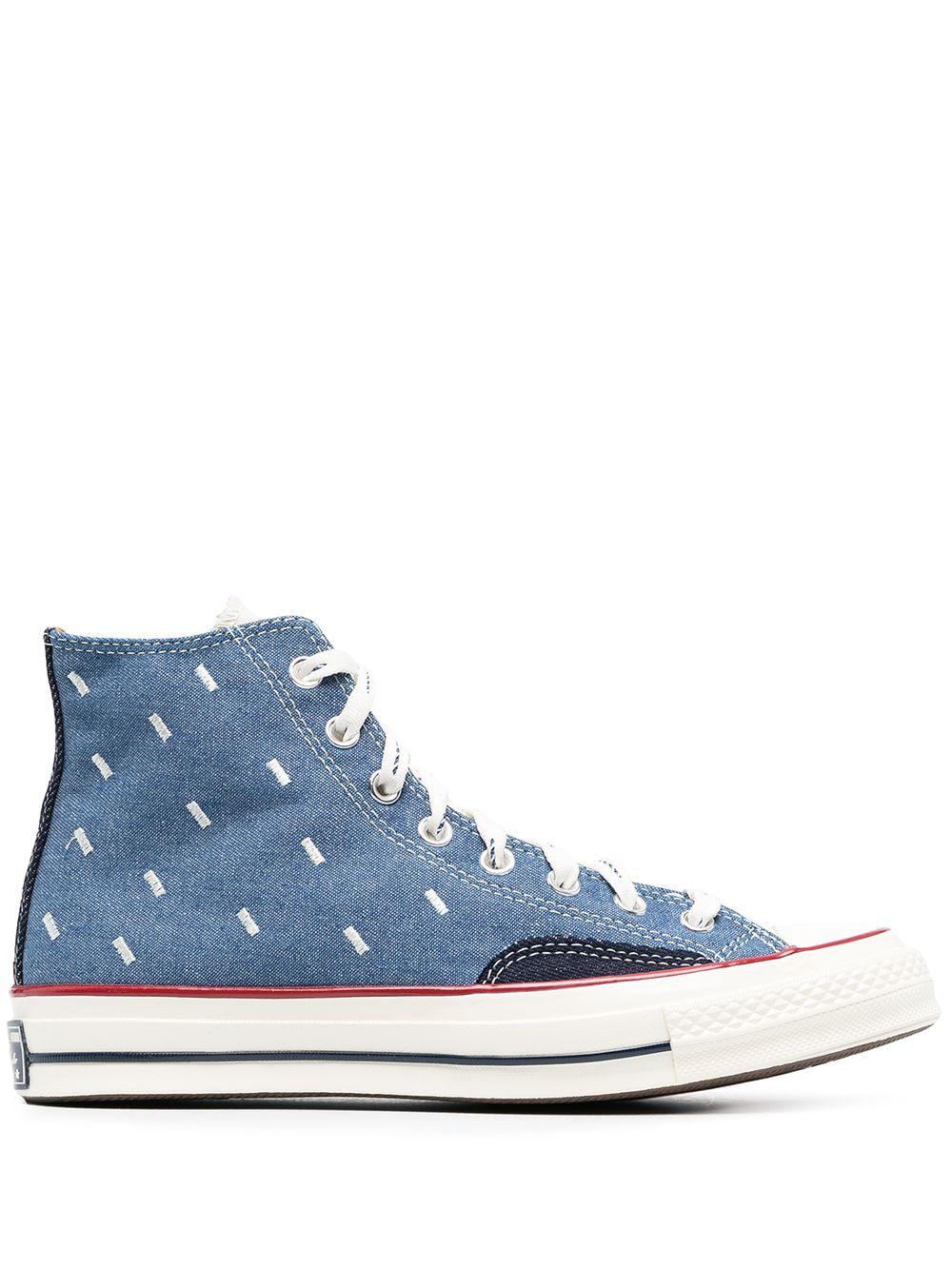 Chuck 70 indigo boro sneakers by CONVERSE