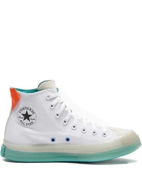 Chuck Taylor All Star CX High "Color Pop - White/Blue/Orange" sneakers by CONVERSE