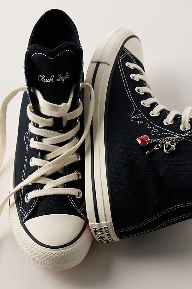 Chuck Taylor All Star Hearts High-Top Sneakers by CONVERSE