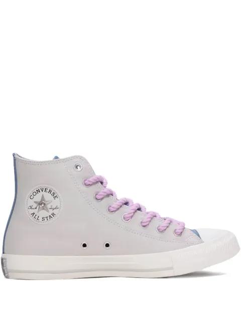 Chuck Taylor All Star Hi "Naruto Fossilized Vintage White" sneakers by CONVERSE