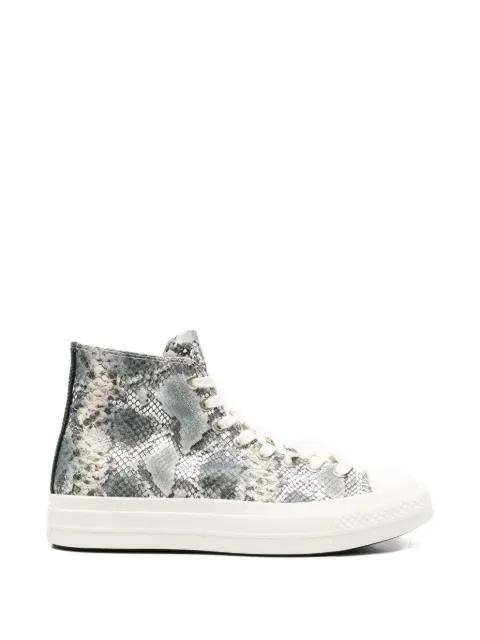 Chuck Taylor All Star snake-effect sneakers by CONVERSE
