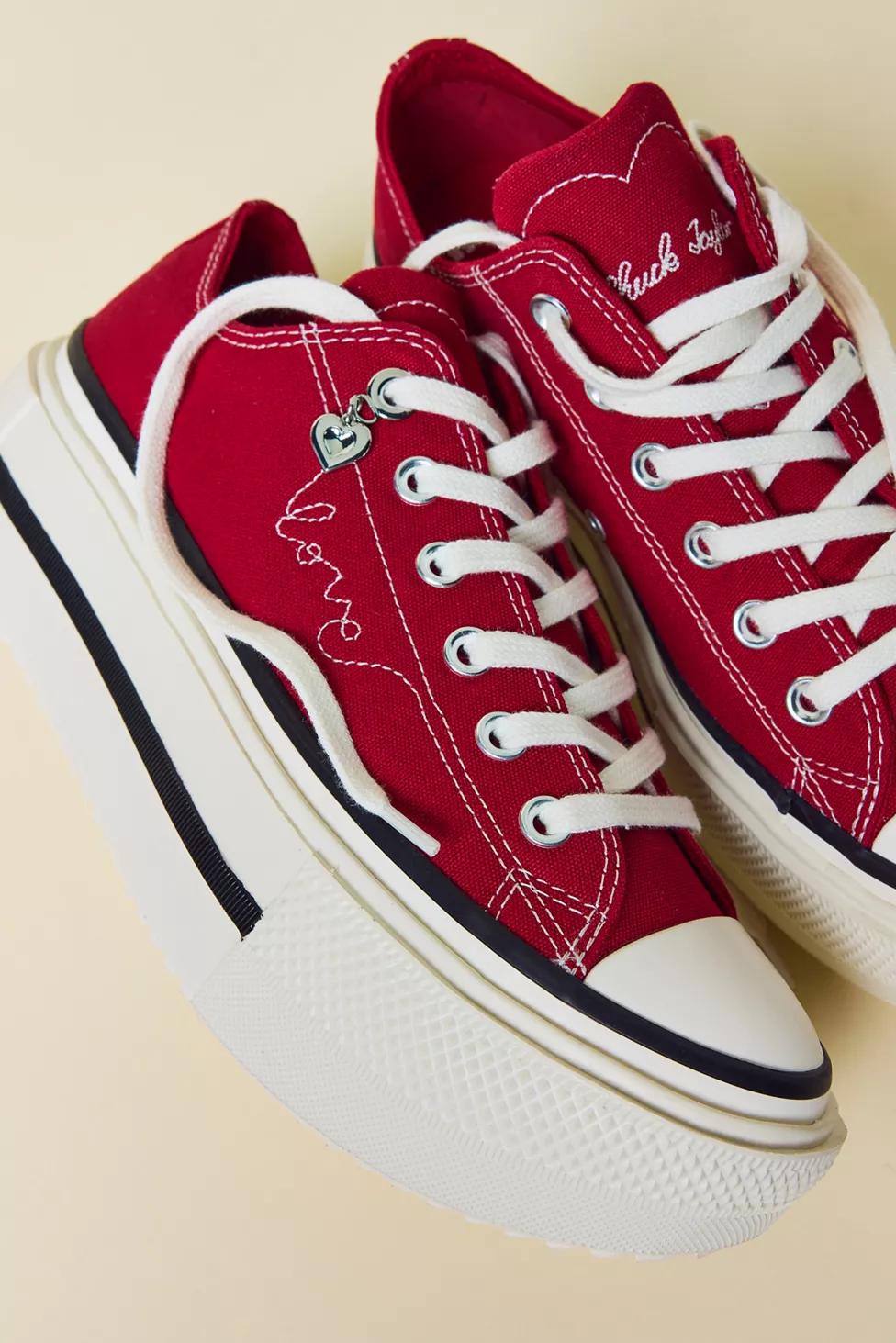 Converse Chuck Taylor All Star Lift Double Stack Platform Valentine's Day Sneakers by CONVERSE
