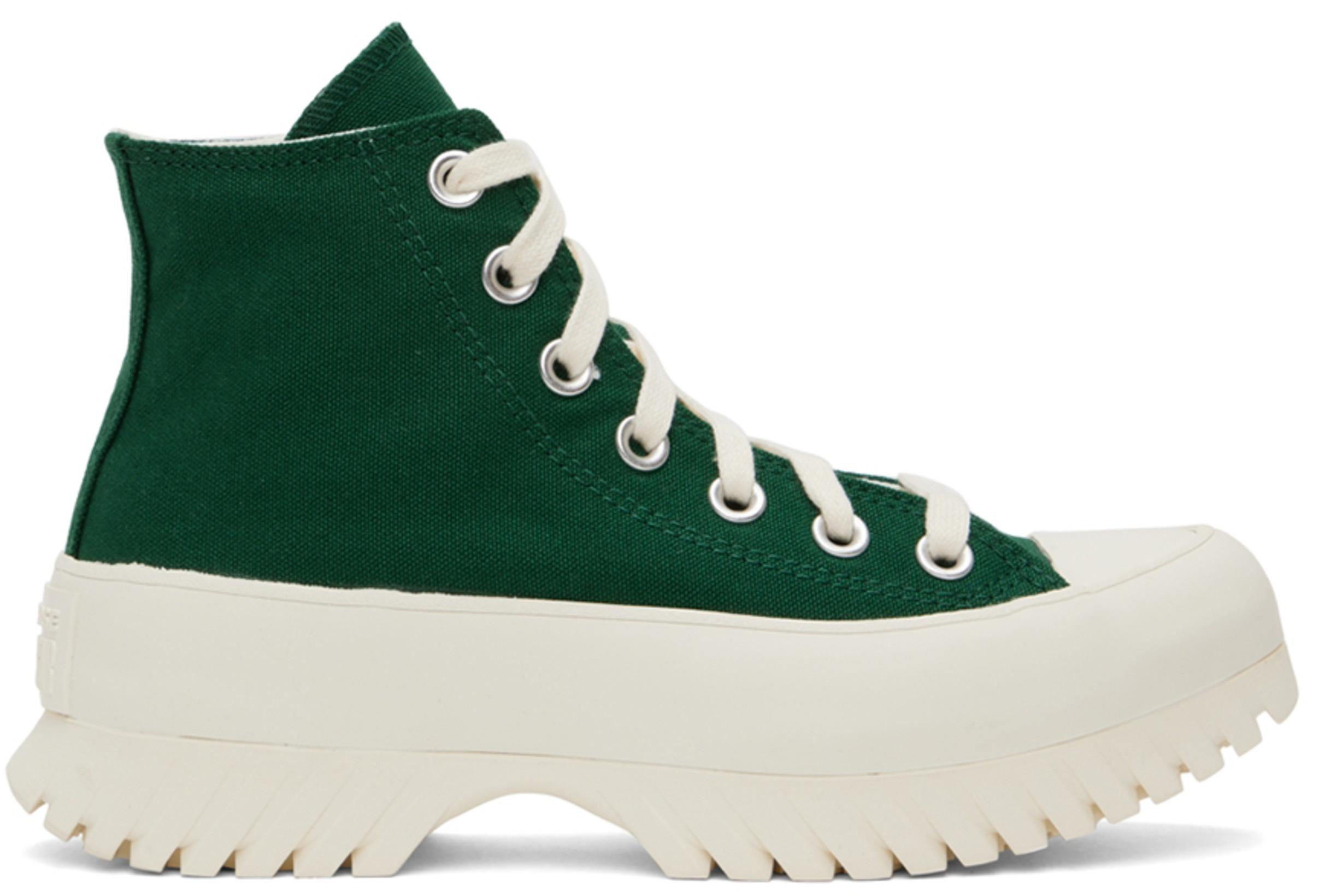 Green Chuck Taylor All Star Lugged 2.0 High-Top Sneakers by CONVERSE