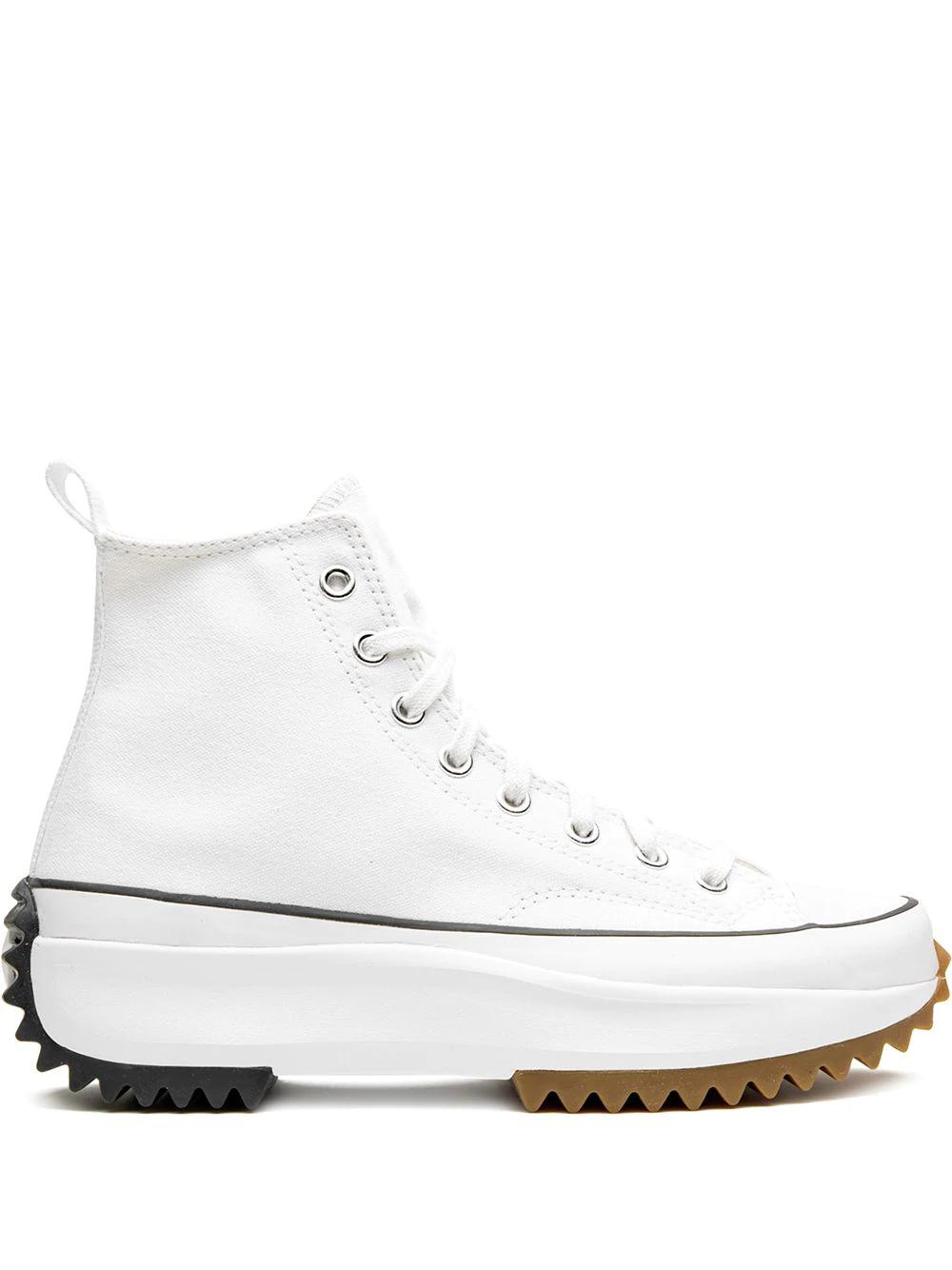 Run Star Hike Hi "White" sneakers by CONVERSE