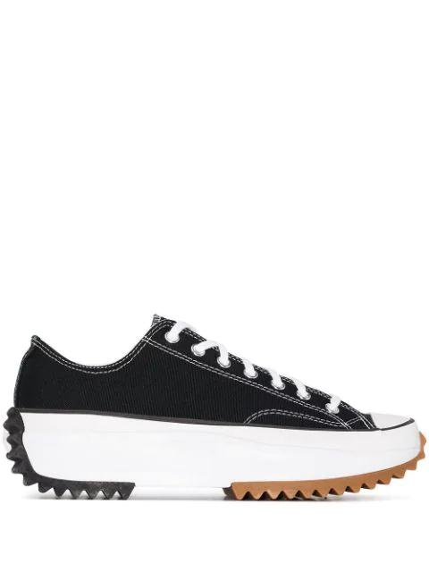 Run Star Hike OX "Black Gum" sneakers by CONVERSE