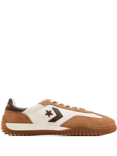 Run Star leather sneakers by CONVERSE