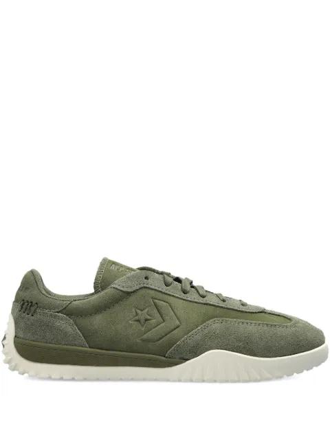 Run Star suede-leather sneakers by CONVERSE