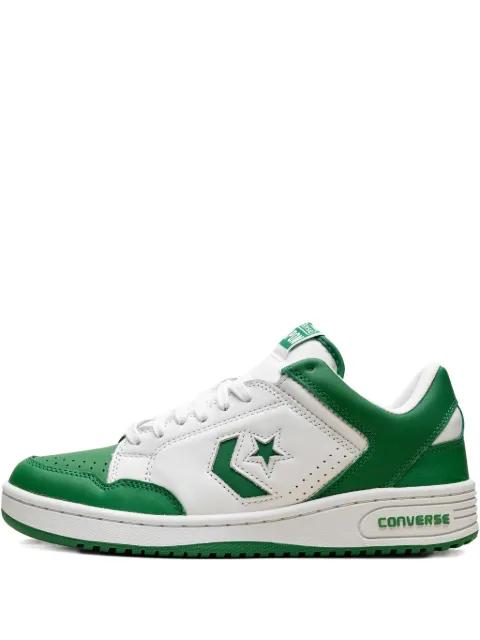 Weapon "Green Vintage White" sneakers by CONVERSE
