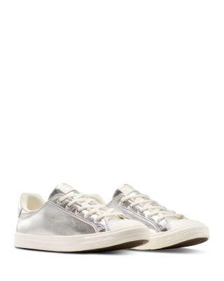 Women's Chuck Taylor All Star Dainty Lucky Metallic Sneakers by CONVERSE
