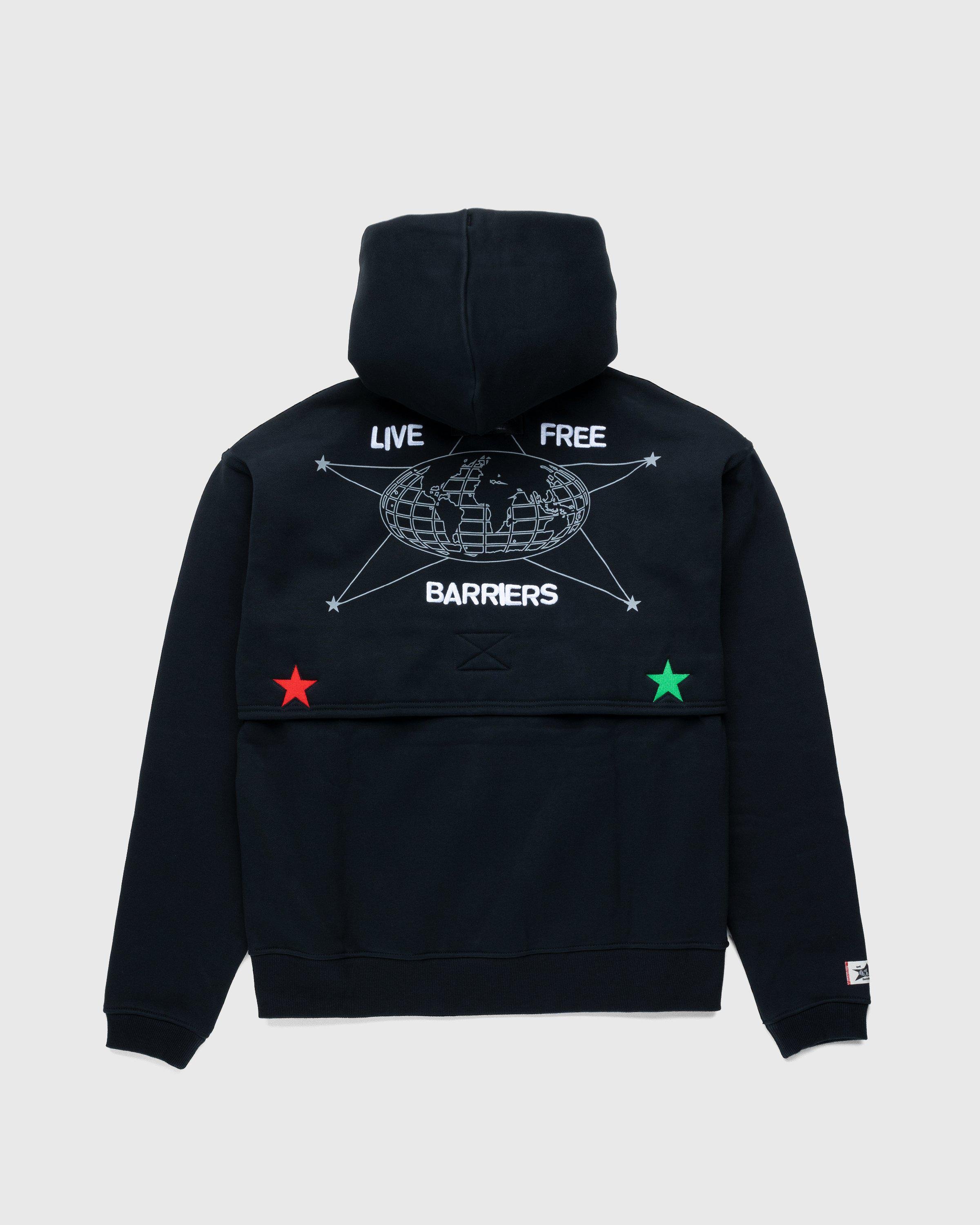 Converse x Barriers – Court Ready Hoodie Black by CONVERSE X BARRIERS