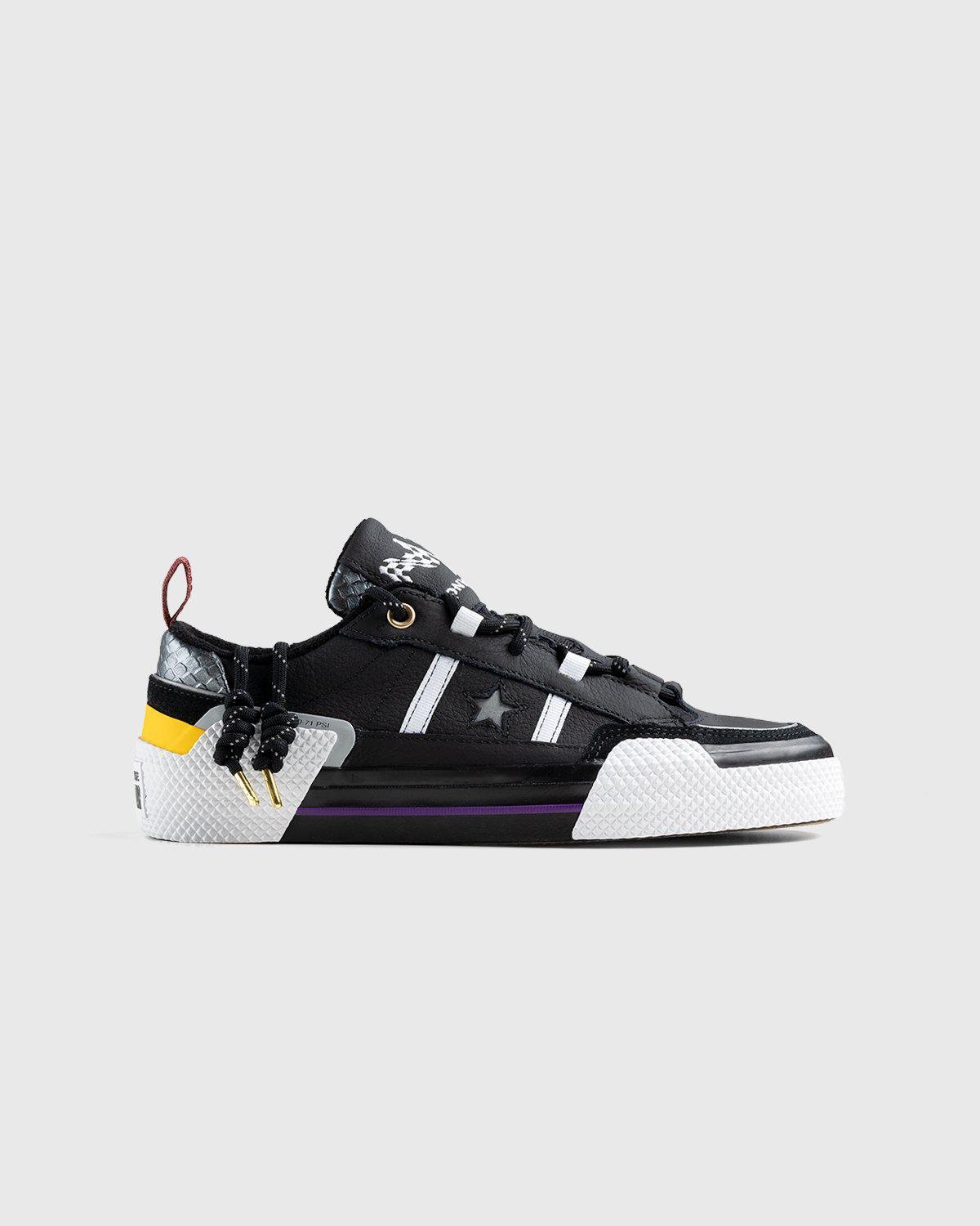 One Star Ox Black/White/Spectra Yellow by CONVERSE X IBN JAPSER