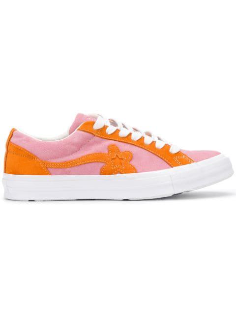 floral embellished sneakers by CONVERSE