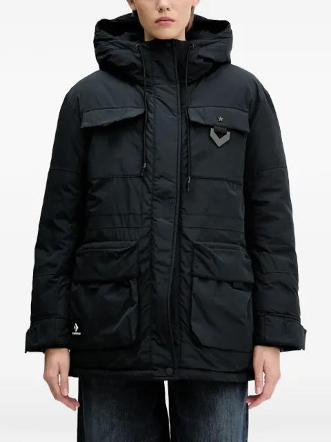 hoodied patch jacket by CONVERSE