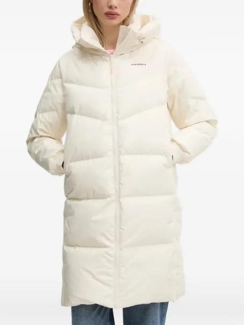 hoodied quilted jacket by CONVERSE