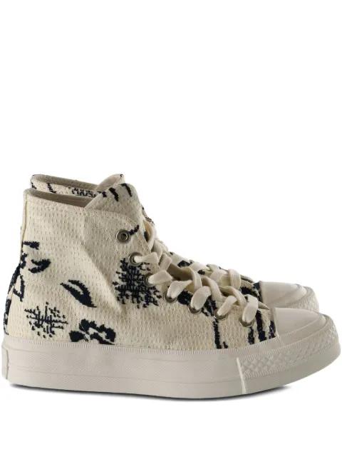patterned-detail high-top sneakers by CONVERSE