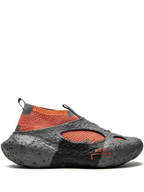 x A-Cold-Wall Sponge Crater "Dark Grey Tangerine Tango" sneakers by CONVERSE