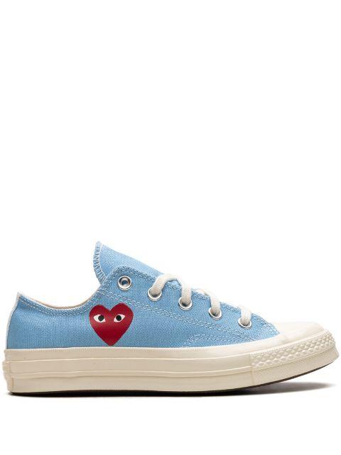 x CDG Chuck 70 OX AC "Bright Blue" sneakers by CONVERSE