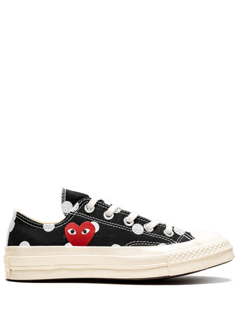 x Comme Des Garçons Play Chuck 70 Ox "Polka Dot" sneakers by CONVERSE