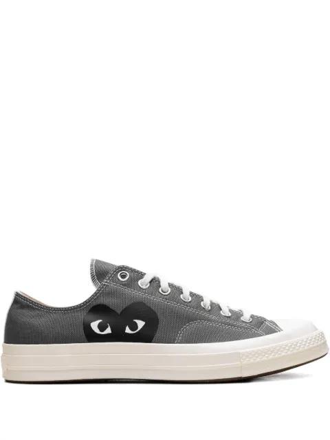 x Comme des Garcons PLAY Chuck 70 "Grey" sneakers by CONVERSE