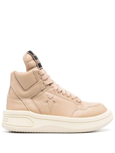 x DRKSHDW Turbowpn leather sneakers by CONVERSE