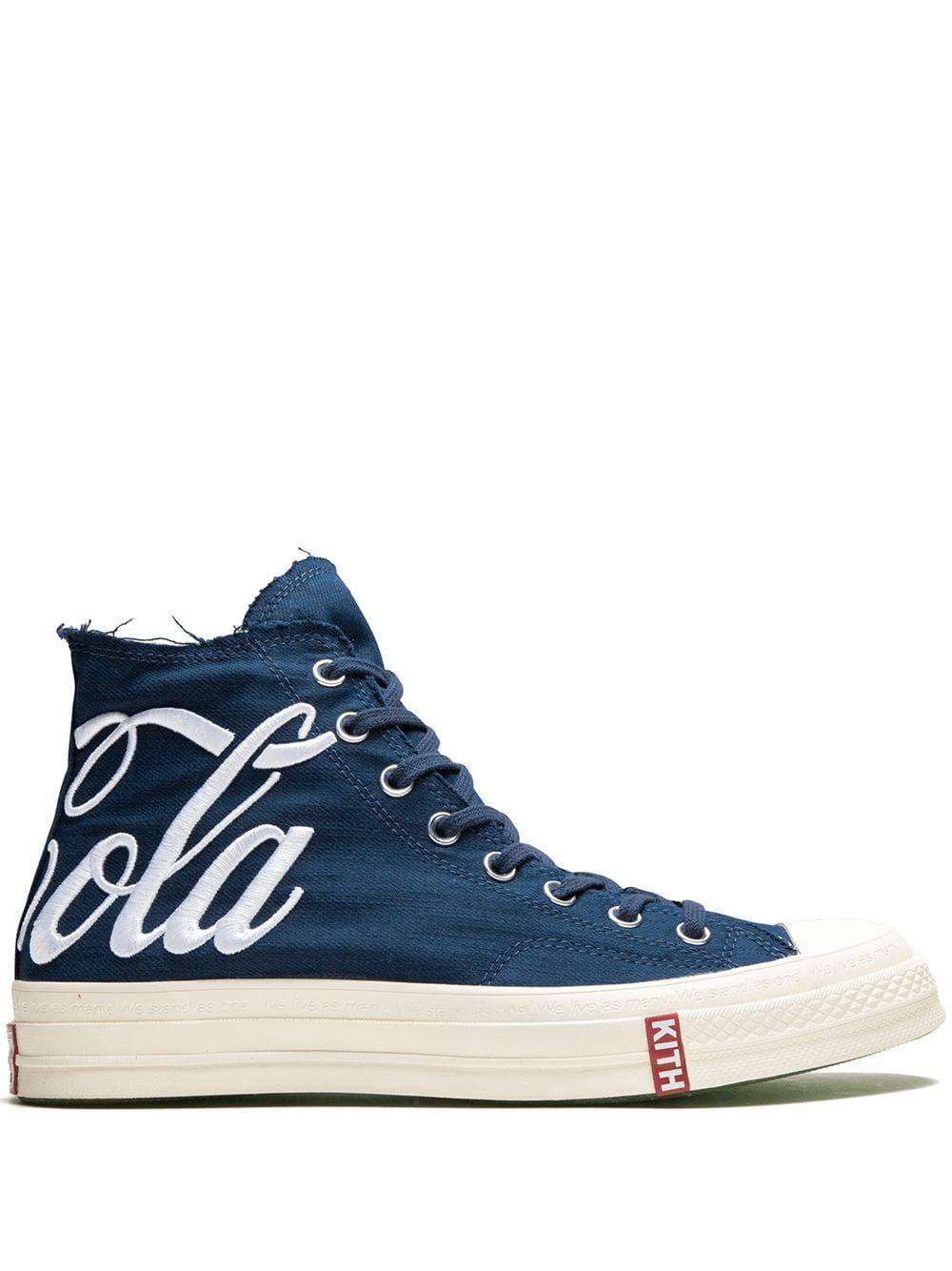 x Kith x Coca-Cola Chuck 70 Hi "France" sneakers by CONVERSE