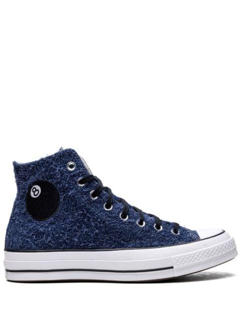 x Stüssy Chuck 70 "8-Ball" sneakers by CONVERSE